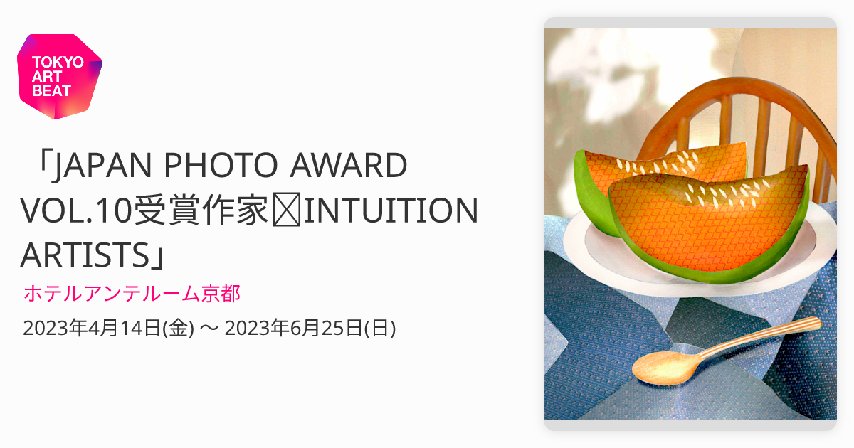 JAPAN PHOTO AWARD VOL.10受賞作家＋INTUITION ARTISTS」 （ホテル 