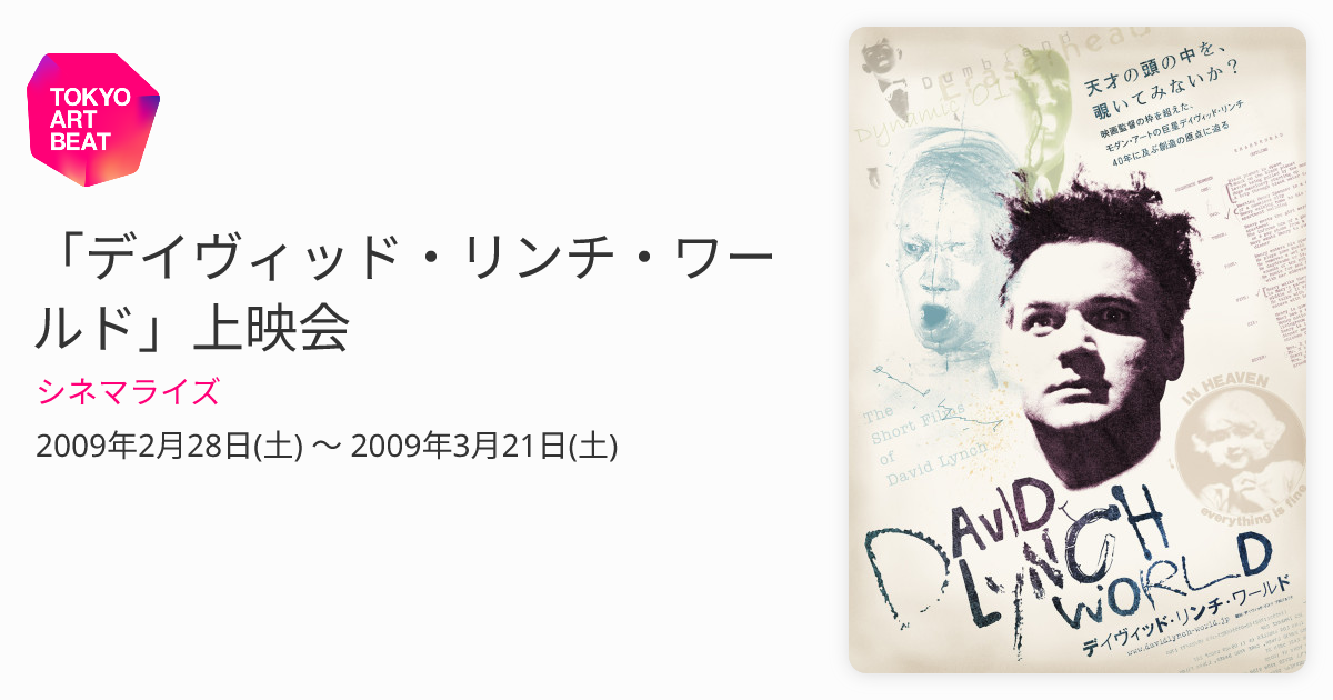 安心発送】 デイヴィッド・リンチ David Lynch 映画パンフレット 9作品 